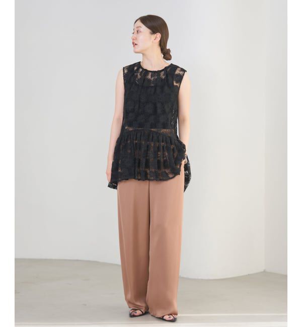 IENA「サテンイージーパンツ」|その他|