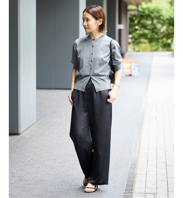 IENA「サテンイージーパンツ」|その他|