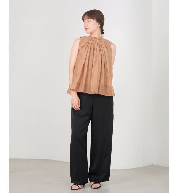 IENA「サテンイージーパンツ」|その他|