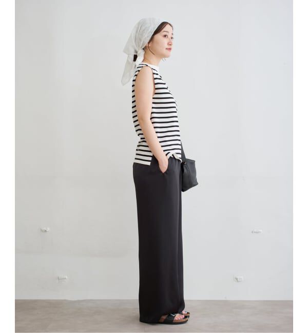 IENA「サテンイージーパンツ」|その他|