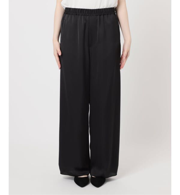 IENA「サテンイージーパンツ」|その他|