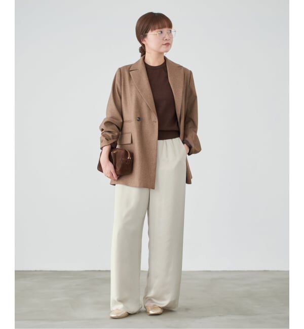 IENA「サテンイージーパンツ」|その他|