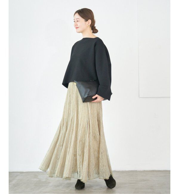 IENA「レースプリーツスカート」|スカート|
