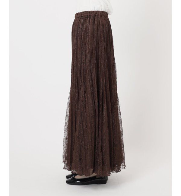 IENA「レースプリーツスカート」|スカート|