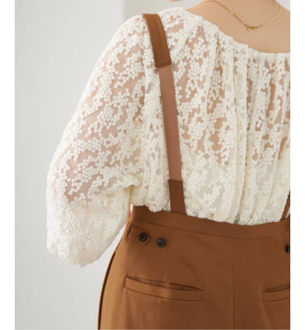 IENA「サスペンダーパンツ」|スラックス|