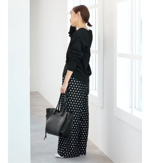 IENA「《WEB限定/追加》ドットジャガードイージーパンツ」|その他|