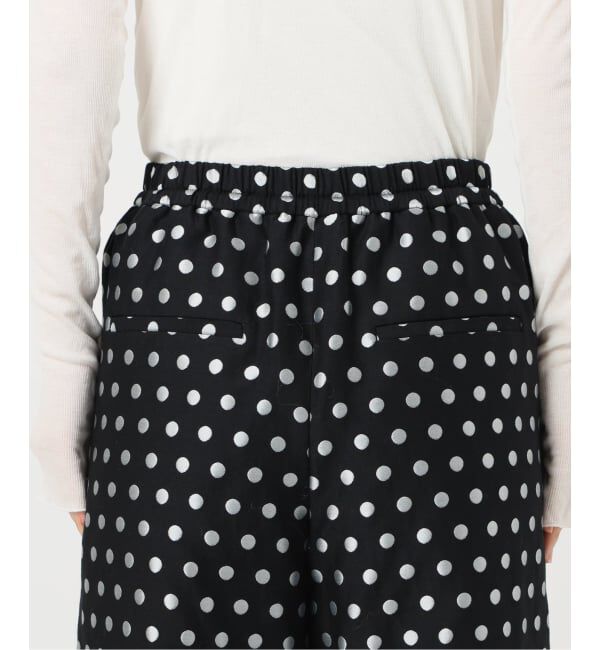 IENA「《WEB限定/追加》ドットジャガードイージーパンツ」|その他|