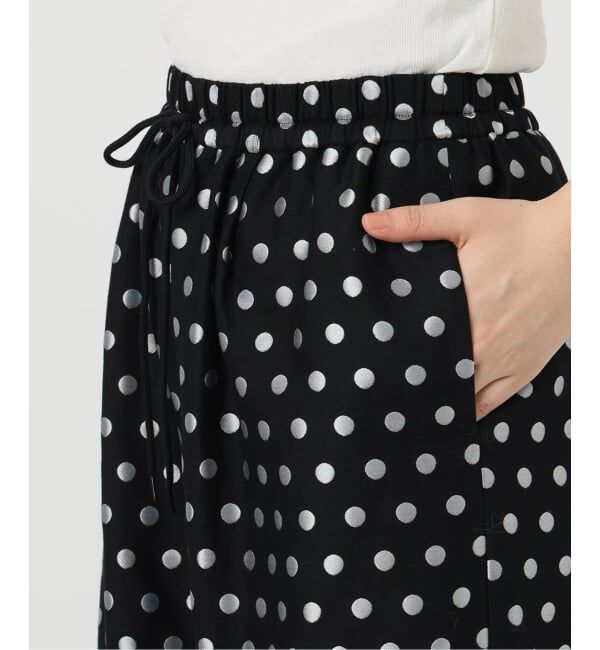 IENA「《WEB限定/追加》ドットジャガードイージーパンツ」|その他|