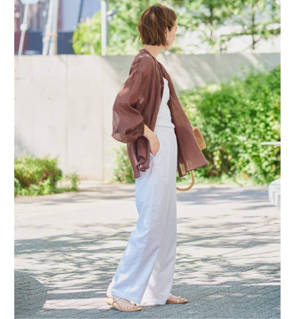 SLOBE IENA「《追加》ラミースキッパーシャツ」|シャツ・ブラウス|