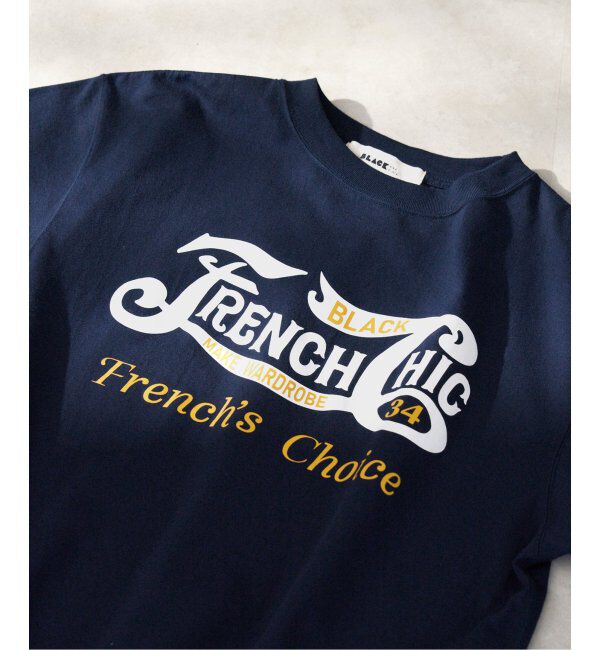 IENA「BLACK フレンチシック Tシャツ」|Tシャツ・カットソー|