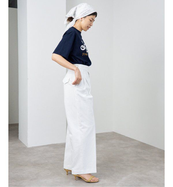 IENA「BLACK フレンチシック Tシャツ」|Tシャツ・カットソー|