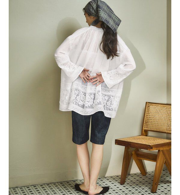 IENA「ラミーチャーチブラウス」|シャツ・ブラウス|