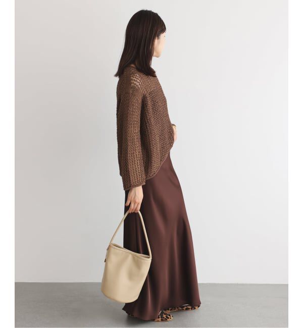 SLOBE IENA「LOGAN/ローガン SLOBE別注 メッシュプルオーバー」|ニット・セーター|