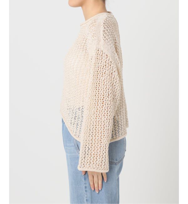 SLOBE IENA「LOGAN/ローガン SLOBE別注 メッシュプルオーバー」|ニット・セーター|