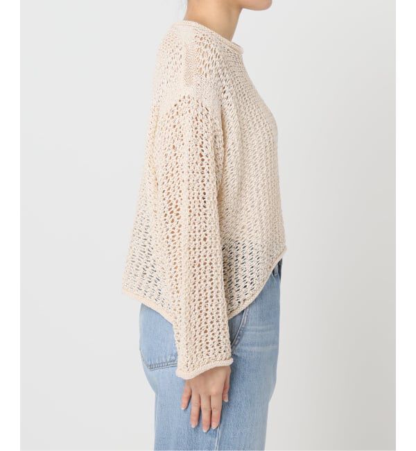 SLOBE IENA「LOGAN/ローガン SLOBE別注 メッシュプルオーバー」|ニット・セーター|