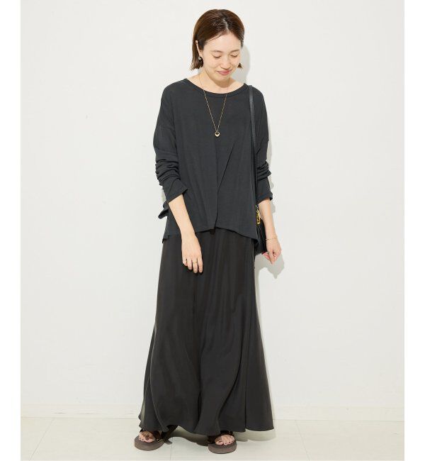 SLOBE IENA「miller/ミラー SLOBE別注 シアードルマンロンTEE」|Tシャツ・カットソー|