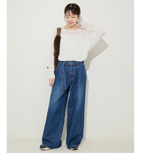 SLOBE IENA「miller/ミラー SLOBE別注 シアードルマンロンTEE」|Tシャツ・カットソー|