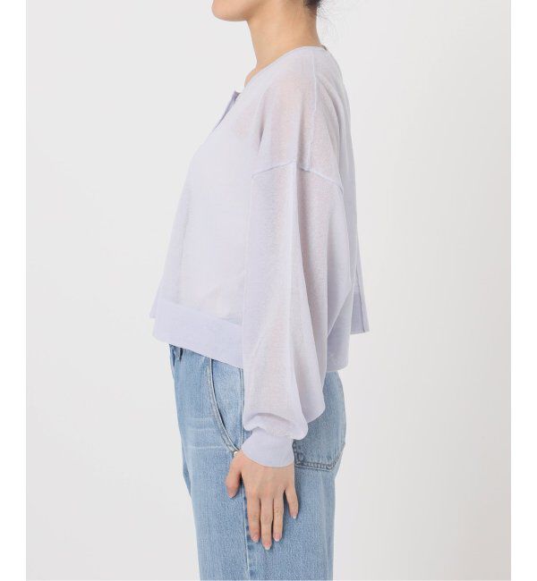 IENA「《追加2》FILMY COTTONカーディガン」|カーディガン|