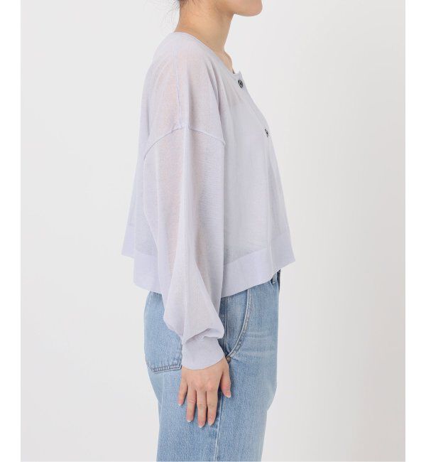 IENA「《追加2》FILMY COTTONカーディガン」|カーディガン|