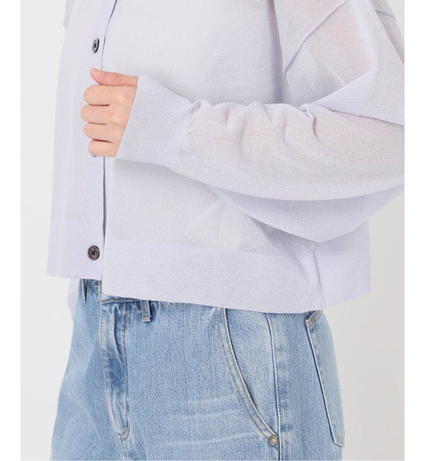 IENA「《追加2》FILMY COTTONカーディガン」|カーディガン|