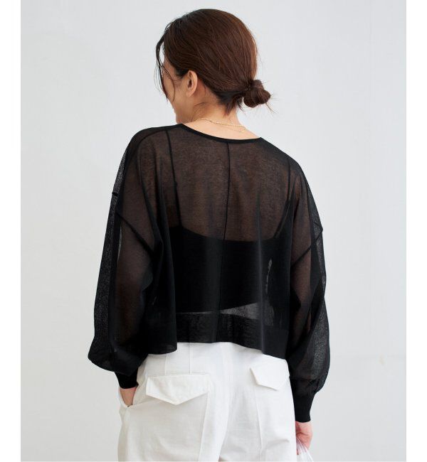 IENA「《追加2》FILMY COTTONカーディガン」|カーディガン|