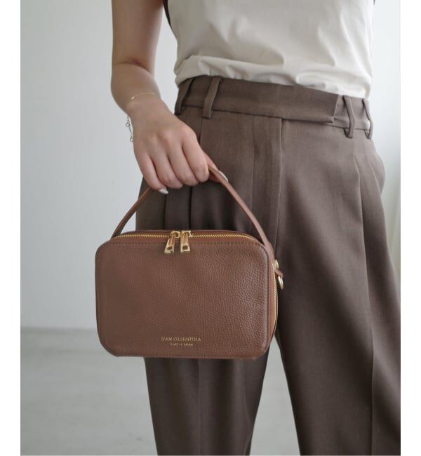 SLOBE IENA「ANTONELLO MASI/アントネッロマージ SLOBE別注 レザーハンドルバッグ」|ハンドバッグ|