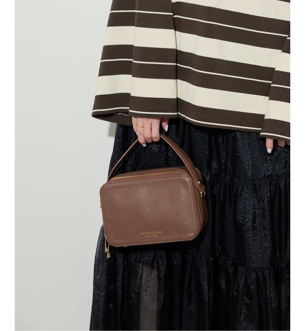 SLOBE IENA「ANTONELLO MASI/アントネッロマージ SLOBE別注 レザーハンドルバッグ」|ハンドバッグ|