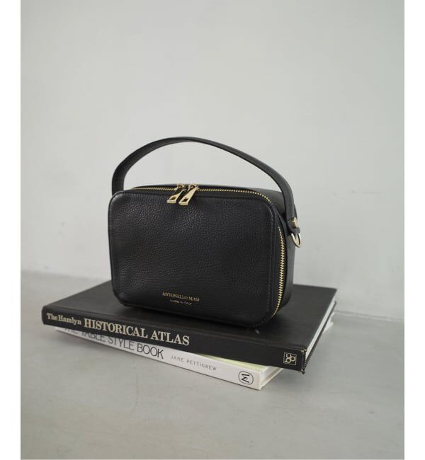 SLOBE IENA「ANTONELLO MASI/アントネッロマージ SLOBE別注 レザーハンドルバッグ」|ハンドバッグ|