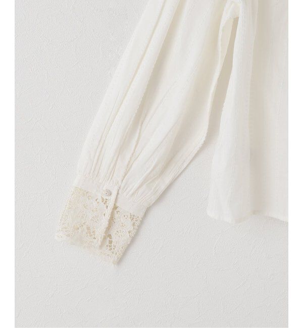 IENA LA BOUCLE「ULLA JOHNSON/ウラ ジョンソン comelia long sleeve ブラウス PF250249」|シャツ・ブラウス|