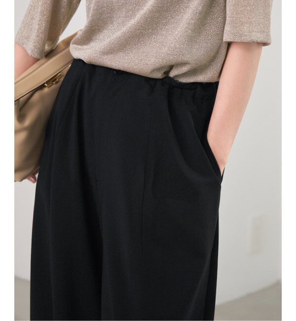 IENA「コクーンパンツ」|スラックス|