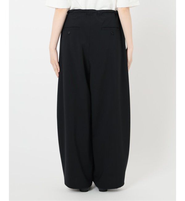 IENA「コクーンパンツ」|スラックス|