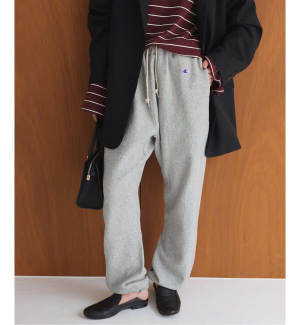 SLOBE IENA「Champion/チャンピオン SLOBE別注 スウェットパンツ」|その他|グレーA