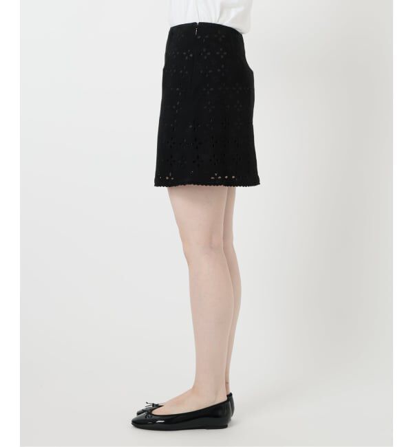 IENA LA BOUCLE「IENA LA BOUCLE Punching Suede Mini Skirt」|スカート|