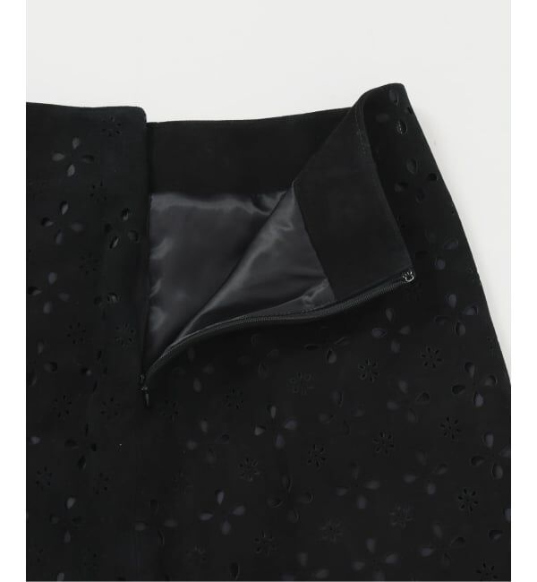 IENA LA BOUCLE「IENA LA BOUCLE Punching Suede Mini Skirt」|スカート|