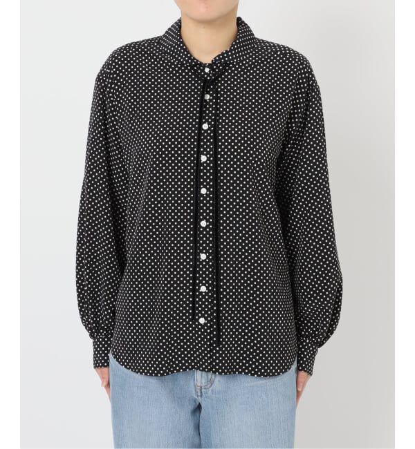 IENA「ミニラウンドカラーブラウス」|シャツ・ブラウス|