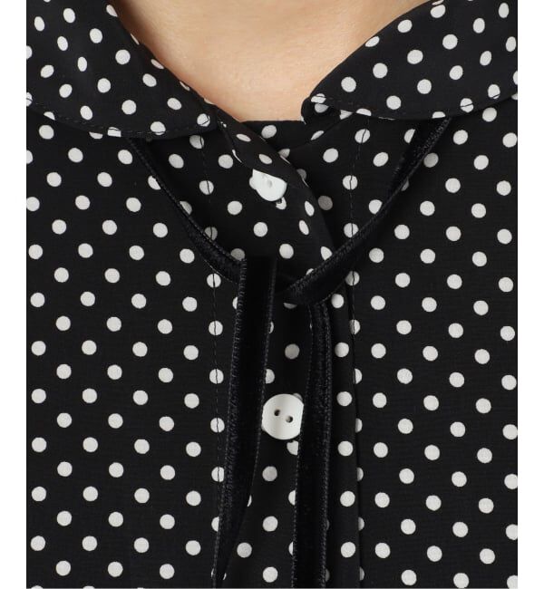 IENA「ミニラウンドカラーブラウス」|シャツ・ブラウス|