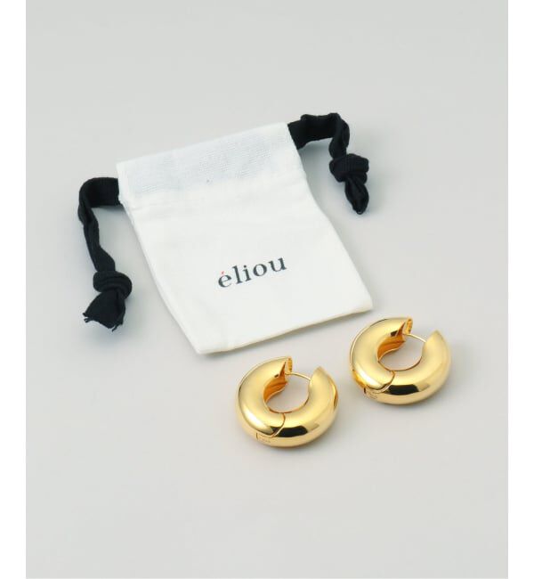 VERMEIL par iena「eliou エリウ DEVON ピアス EHDEV070 ゴールド」|ピアス|