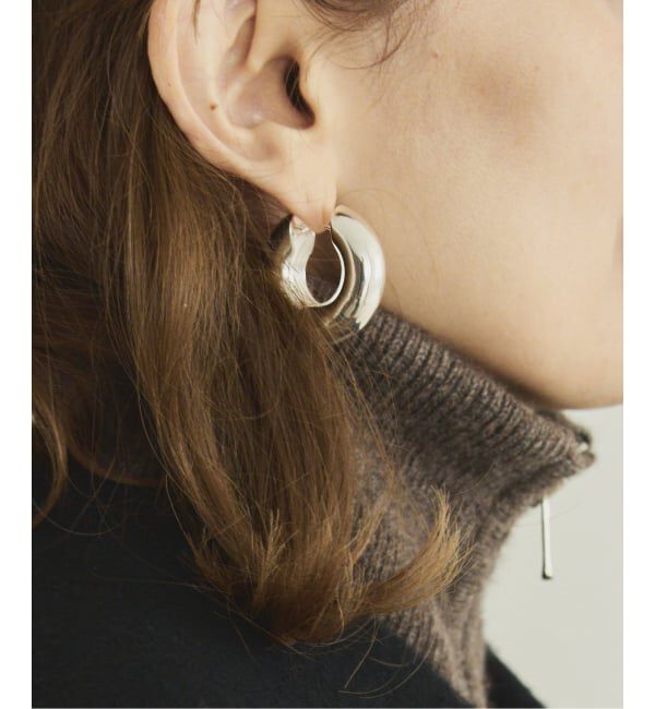 VERMEIL par iena「eliou エリウ DEVON ピアス EHDEV070 シルバー」|ピアス|シルバー