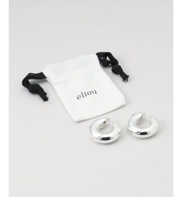 VERMEIL par iena「eliou エリウ DEVON ピアス EHDEV070 シルバー」|ピアス|