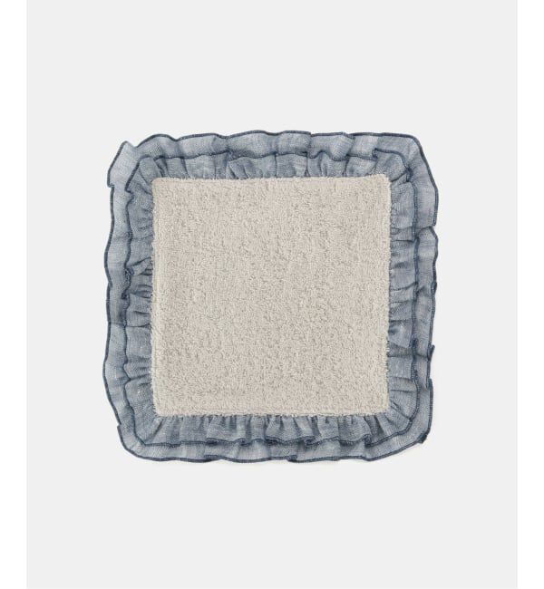 IENA「BORGO DELLE TOVAGLIE/ボルゴ デレ トヴァーリエ ミニタオル」|ハンカチ|ネイビー B