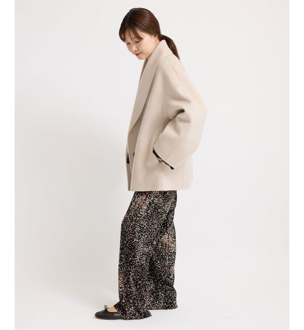 IENA「《追加》Super160 ショールカラーハーフコート」|その他|