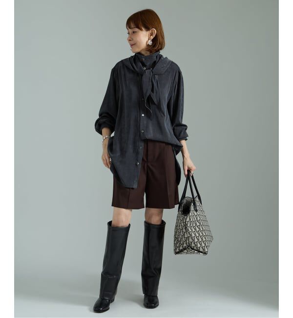 VERMEIL par iena「《追加》SHIME シィメ 別注MIDI トートバッグ」|トートバッグ|