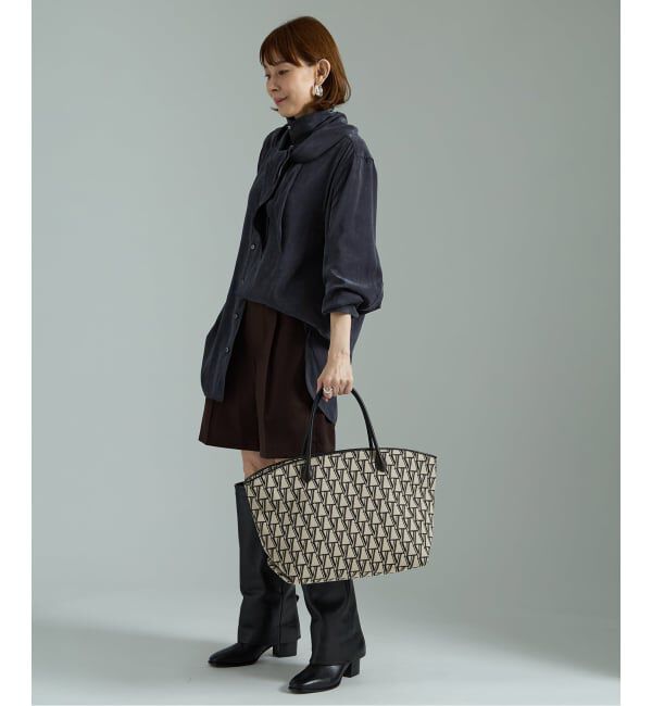 VERMEIL par iena「《追加》SHIME シィメ 別注MIDI トートバッグ」|トートバッグ|