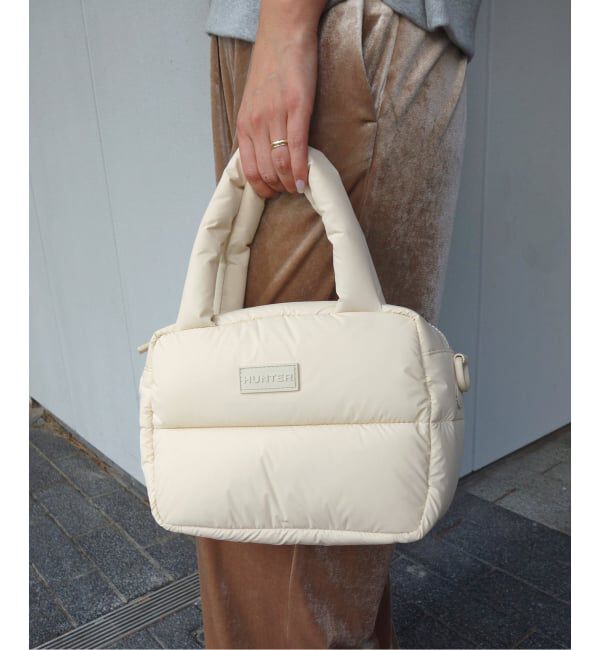 SLOBE IENA「HUNTER/ハンター PUFFED BOSTON UBX5513 KBM」|ショルダー・メッセンジャー|