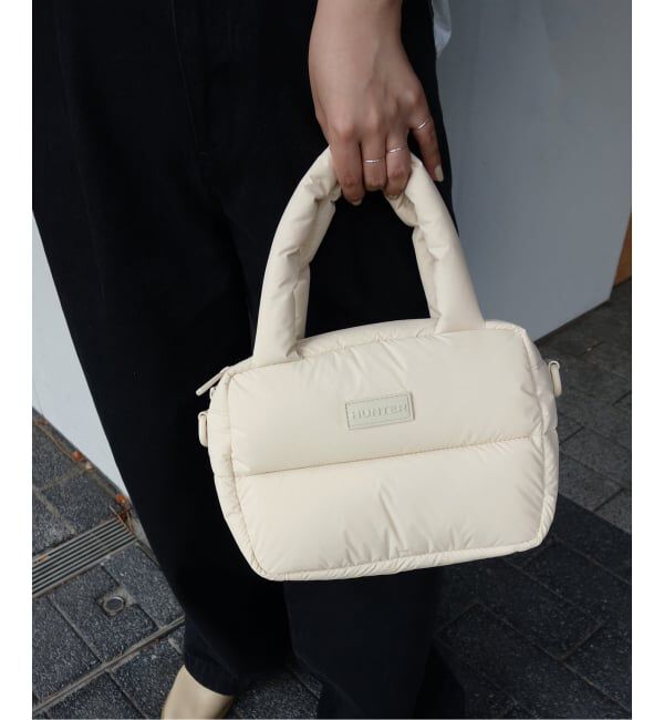 SLOBE IENA「HUNTER/ハンター PUFFED BOSTON UBX5513 KBM」|ショルダー・メッセンジャー|