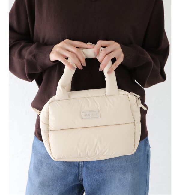 SLOBE IENA「HUNTER/ハンター PUFFED BOSTON UBX5513 KBM」|ショルダー・メッセンジャー|