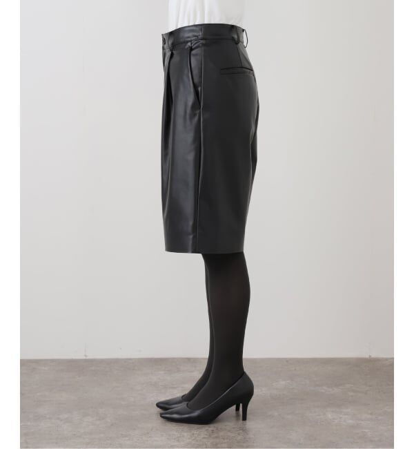 IENA「フェイクレザーハーフパンツ」|その他|