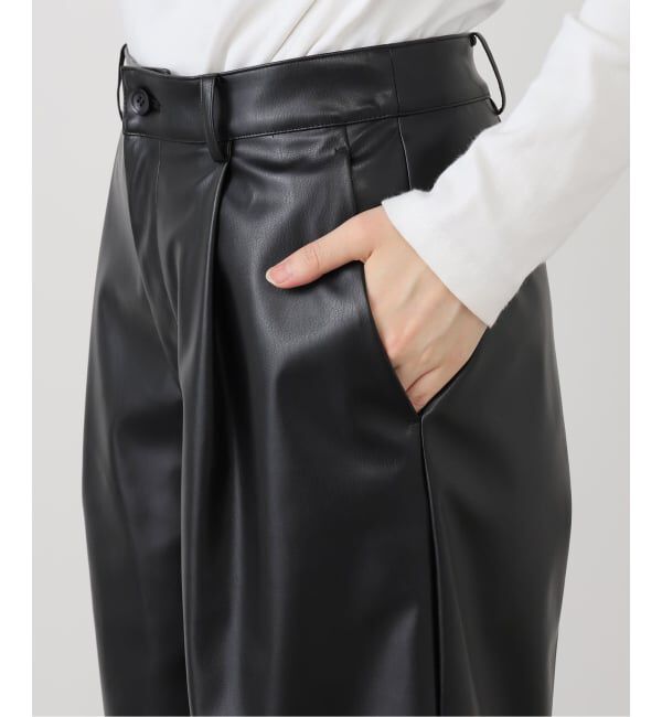 IENA「フェイクレザーハーフパンツ」|その他|