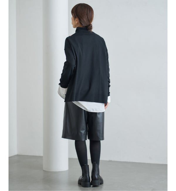 IENA「フェイクレザーハーフパンツ」|その他|