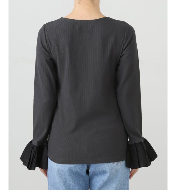 SLOBE IENA「テレコバルーンスリーブプルオーバー」|Tシャツ・カットソー|